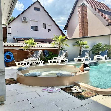 公寓 Lelle Udvar 5 Ac Free Parking *